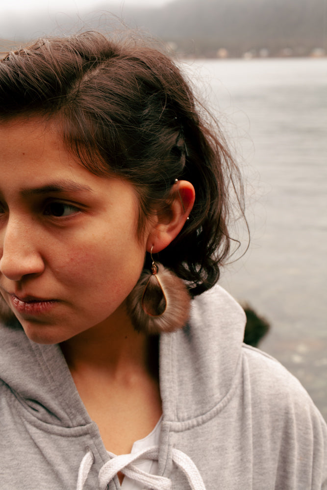 make a wave earrings, unique statement jewelry