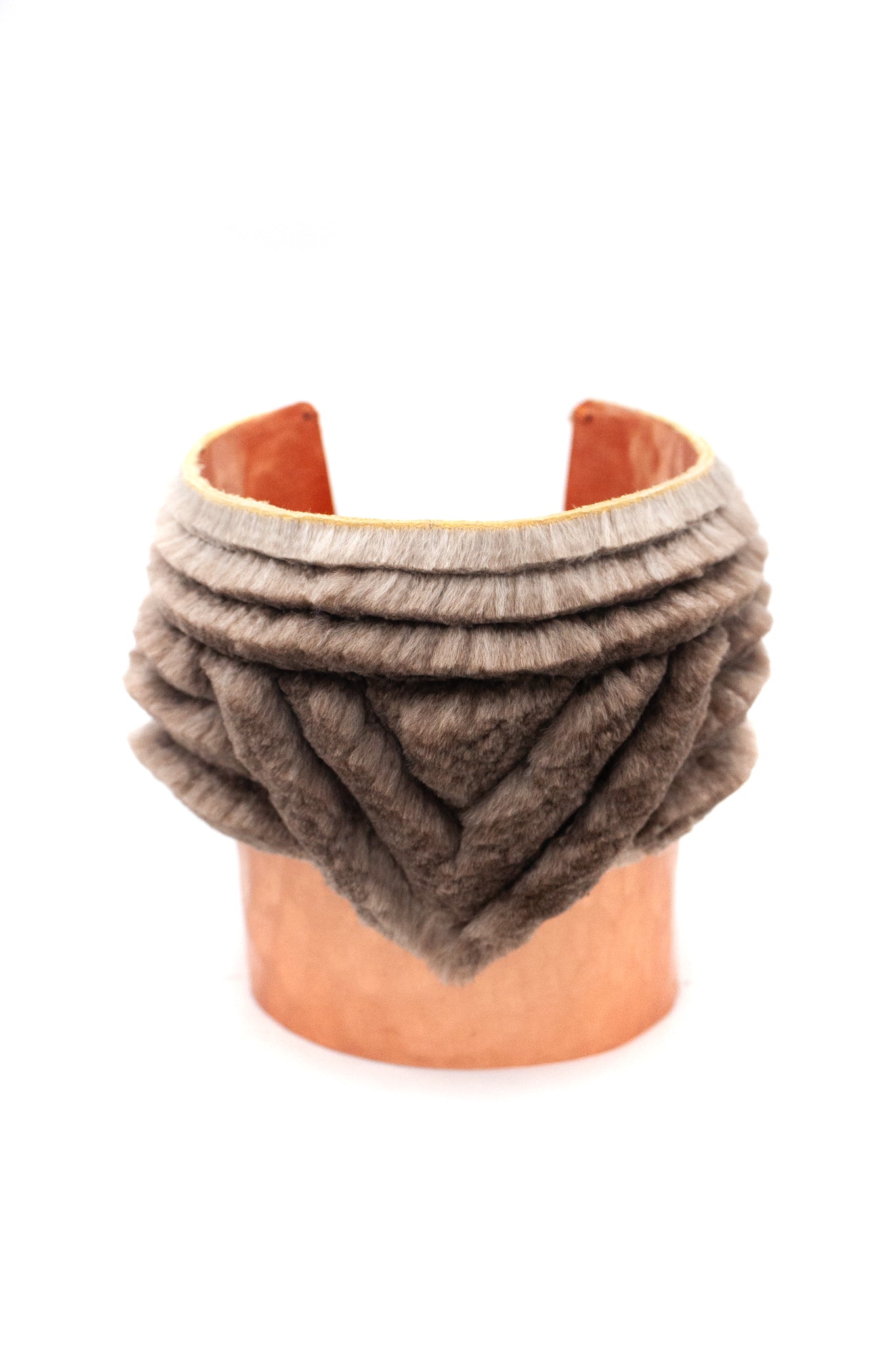 Copper Trimmed Cuff