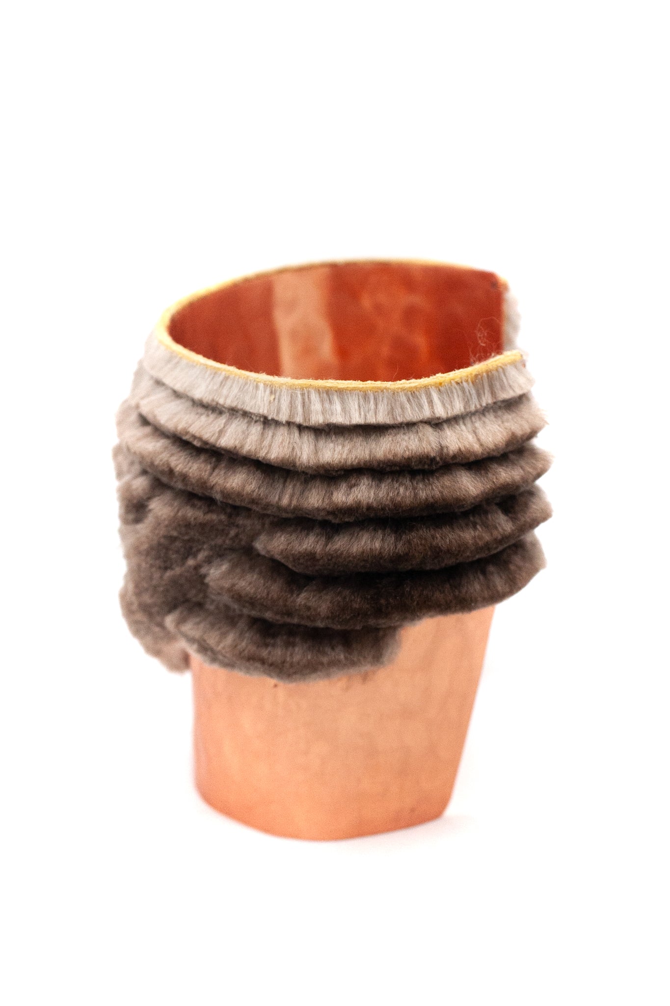 Copper Trimmed Cuff