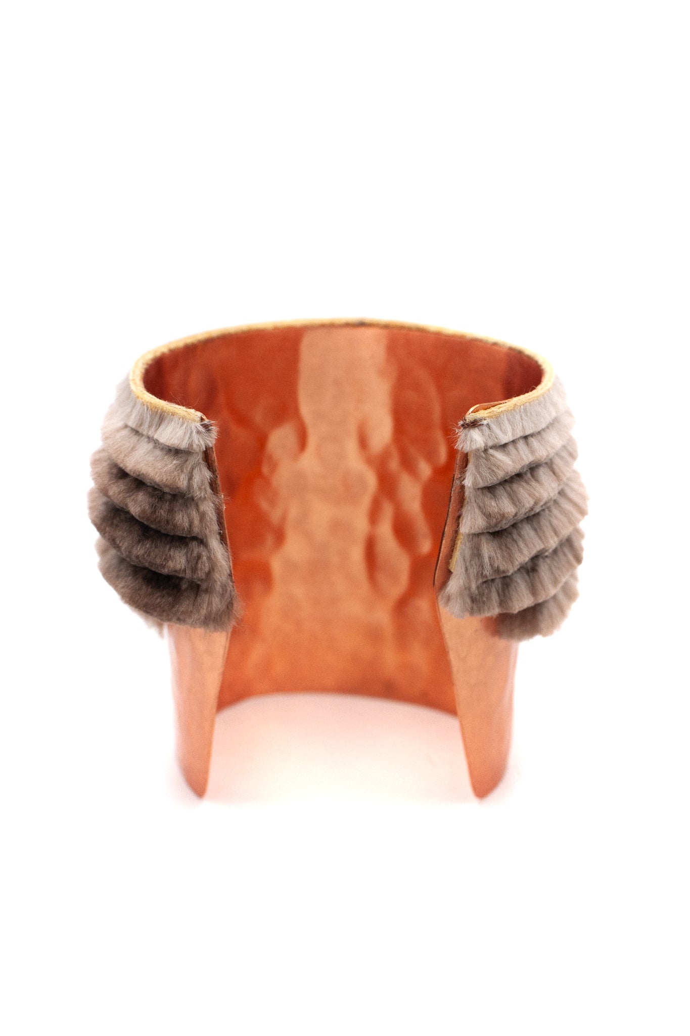 Copper Trimmed Cuff