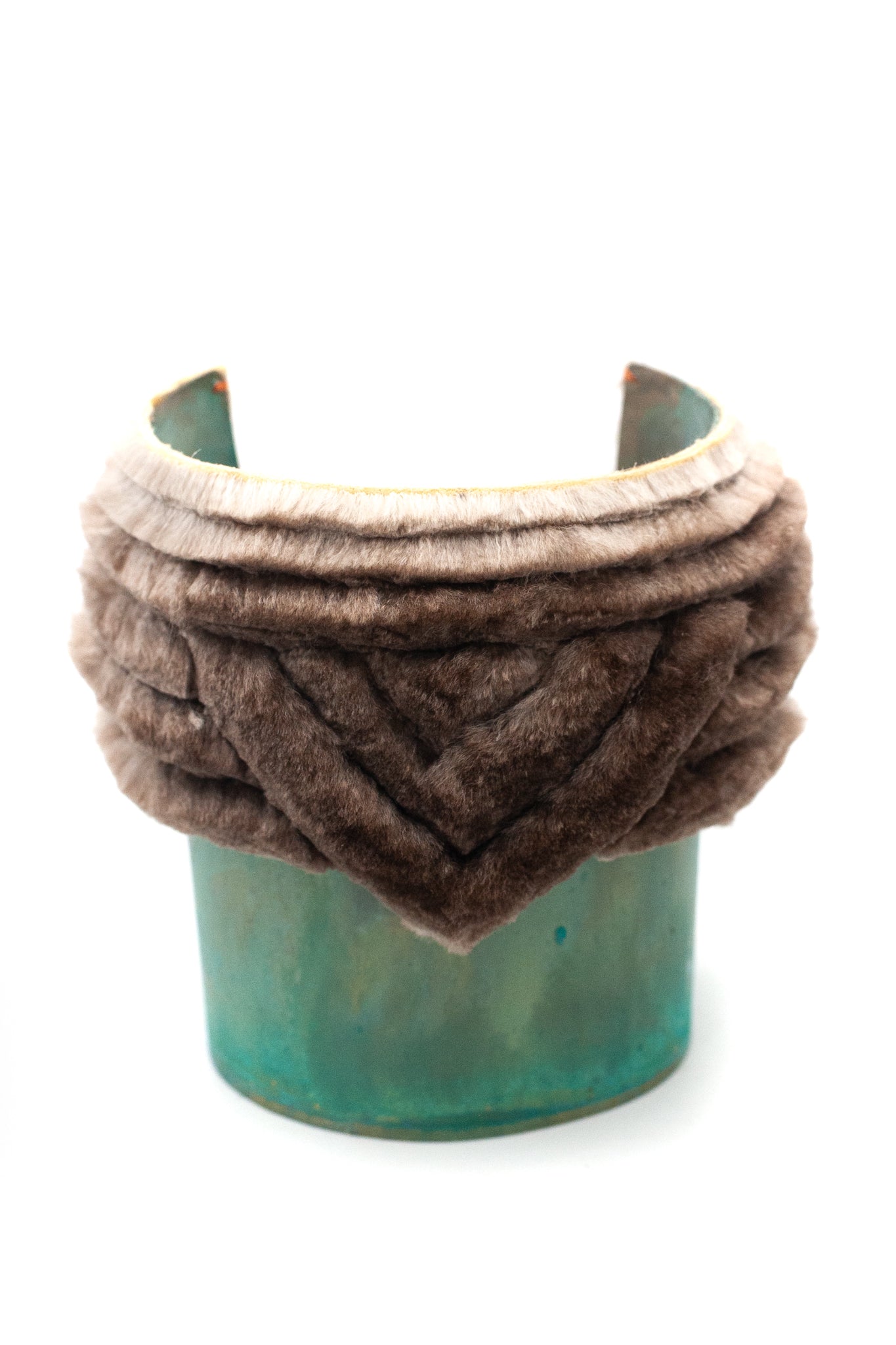 Patina Trimmed Cuff